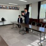 お世話になっている皆さんにご挨拶