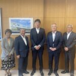 長万部町・今金町・せたな町・厚沢部町・江差町・上ノ国町・乙部町を訪問