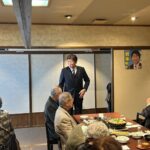 岩本つよひと清田区連合後援会　拡大役員会に出席しました。