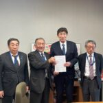 日本酪農政治連盟 柴田委員長、白井酪農とちぎ農協組合長が令和８年酪農政策予算要望でみえました。
