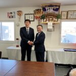 北海道議会議員 みやした准一先生の事務所始めに駆け付けました。