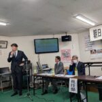 北野地区朝日ヶ丘町内会の皆さんに顧問としてご挨拶をさせていただきました。
