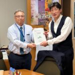 ふらの農協　小師組合長、西木専務、中村常務、佐藤部長がご挨拶に見え、農業被害の実態をお聞きしました。