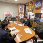本日、北海道新幹線要望にかかる事前レクを受け、一日も早い札幌延伸に向けた予算獲得のため、全力を尽くします。