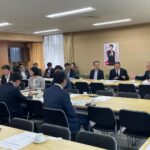 北海道経済連合会との懇談会が開催され、藤井会長より、ＧＸ・ＡＩ、ゼロカーボンの推進、半導体産業の集積、宇宙開発の振興など、令和９年度予算に関する要望をお聞きしました。