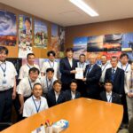 清里町農民連盟　桑島委員長と委員の皆様が要請にお見えになりました。