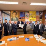 北海道石狩地方開発促進期成会（会長・加藤龍幸市長）の皆さまがお見えになりました。
